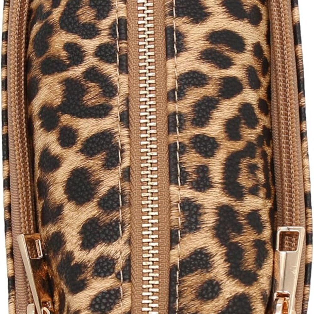 Versatile Leopard Print Handbag with Adjustable S… - image 4